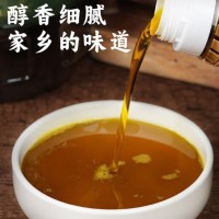 汉佳汇汉中菜籽油5L 非油罐车装载 食用油桶装 非转基因土榨原香炒菜油 菜籽油5L