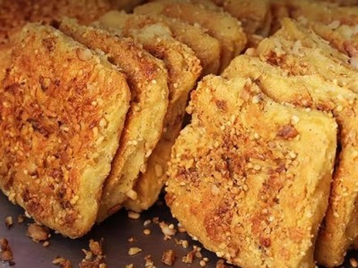 核桃馍现做现发陕西特产手工现烤香酥烧饼美食传统糕点饼